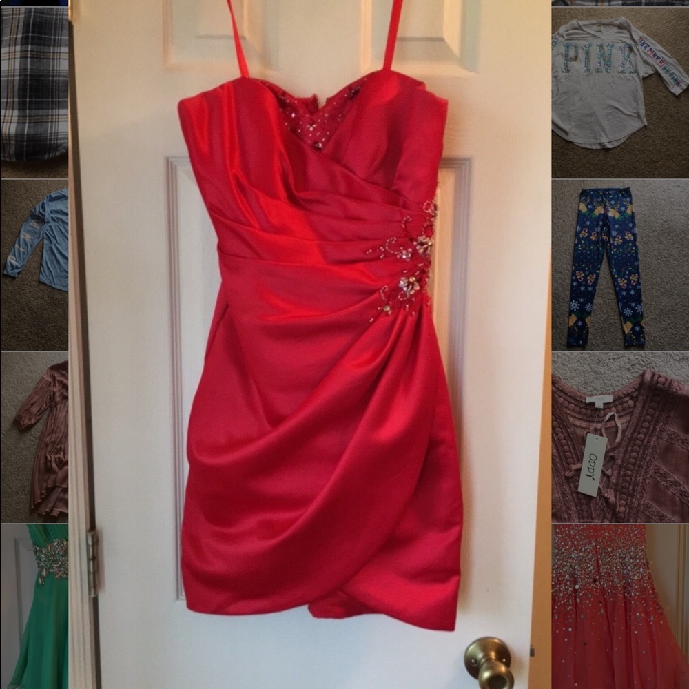 Red Homecoming Dress